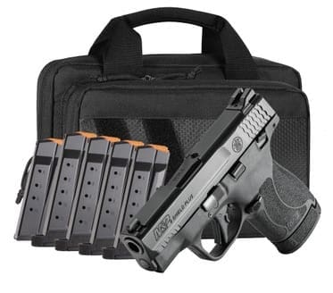 SMITH & WESSON M&P 9 SHIELD PLUS TS CARRY ON BUNDLE 3.1″ 6-10/13RD SAVIOR BAG