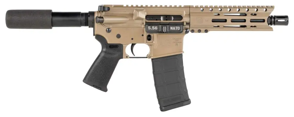 DIAMONDBK DB15 PISTOL 5.56 7″ FDE