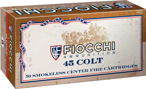 FIOCCHI 45 LC 250GR LEAD-RN – FP 50RD 10BX/CS
