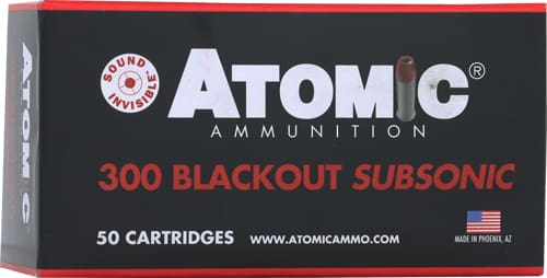 ATOMIC 300 AAC 220GR SUBSONIC – HPBT 50RD 10BX/CS