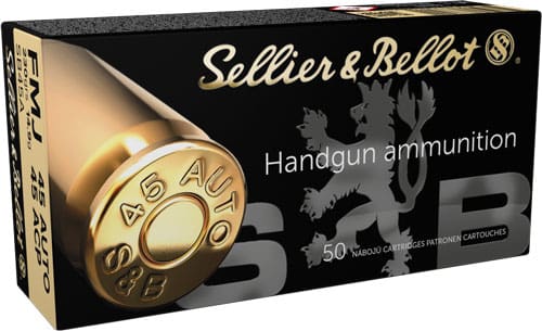 S&B 45 ACP 230GR FMJ-RN – 50RD 20BX/CS