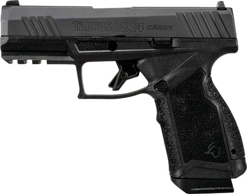 TAURUS GX4 CARRY 9MM 15-SHOT – 3.7″ MATTE BLACK POLYMER