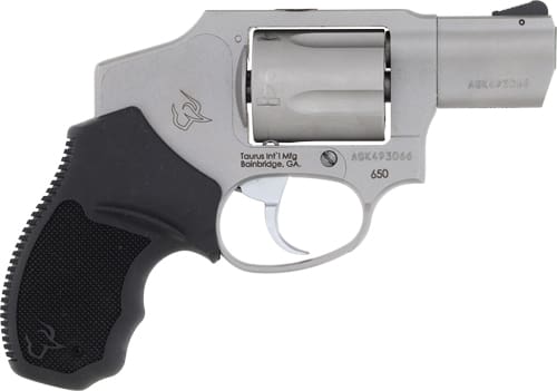 TAURUS 650 357MAG 2″ FIXED – 5-SHOT SS RUBBER
