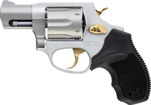 TAURUS 856 ULTRA LITE 38SPL – 2″ FS 6-SH S/S GOLD ACCENTS