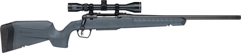 SAVAGE AXIS 2 XP 223 20″ – THREADED W/3-9X40 BLACK/GREY