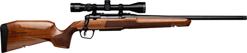 SAVAGE AXIS 2 XP 30-06 20″ – THREADED W/3-9X40 BLK/HARDWOOD