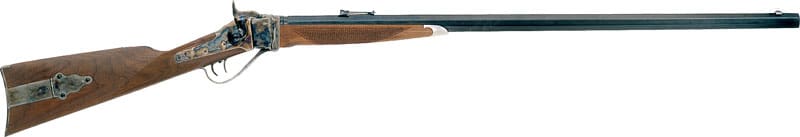 CIMARRON 1874 RIFLE FROM DOWN – UNDER 45-70 34″OCT. CC/BLUED