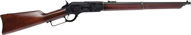 CIMARRON 1876 N.W.M.P. CARBINE – 45-60 22″ BLUED WALNUT