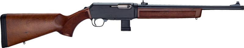 HENRY H27 HOMESTEADER CARBINE – 9MM 16.37″ BLUED WALNUT 10RD