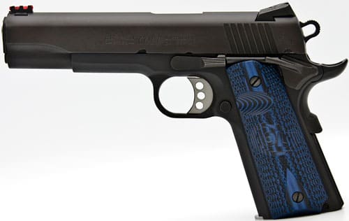 COLT COMPETITION 45ACP 5″ 8RD – BLUED BLUE G10 GRIPS