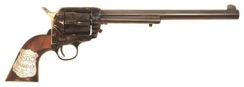 CIMARRON WYATT EARP 45LC OM – FS 10″ CC/BL WALNUT W/SHIELD