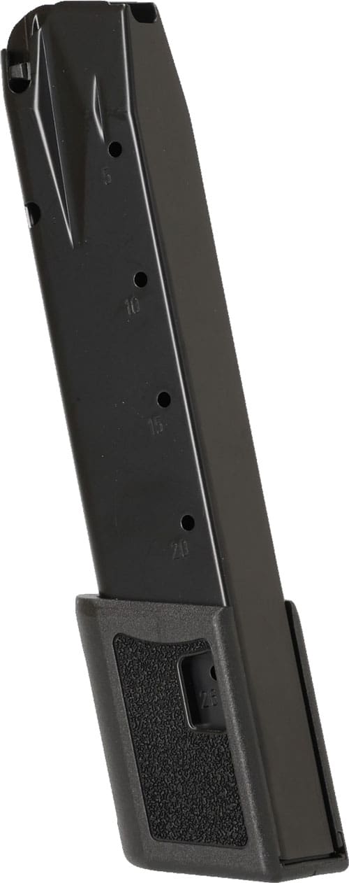 CANIK MAGAZINE FULL SIZE – 9MM 26RD BLACK BASEPLATE