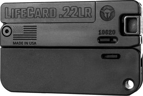TRAILBLAZER LIFECARD 22LR - SINGLE SHOT POLY HANDLE BLACK