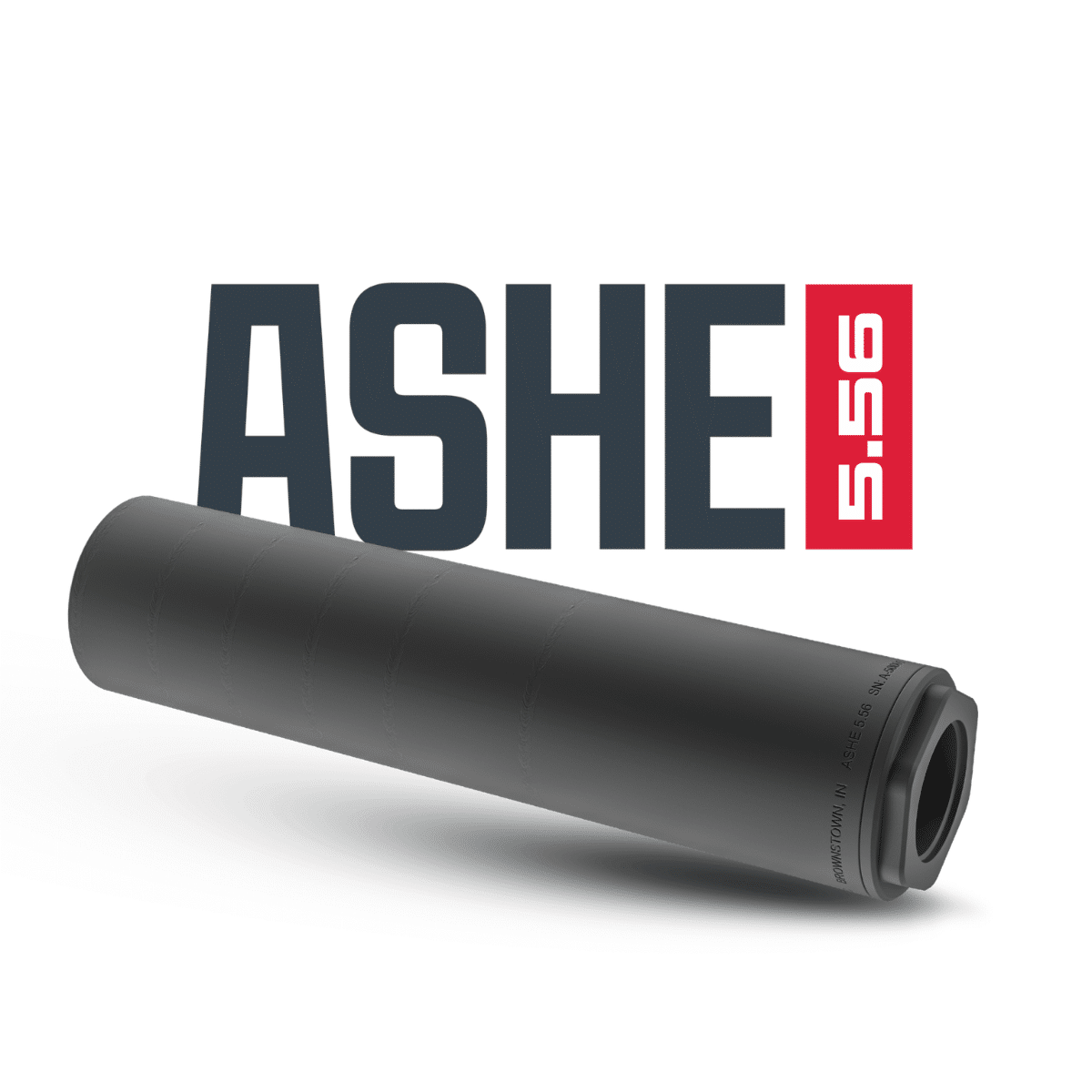ONE HORSE ASHE 5.56 TITANIUM SUPPRESSOR